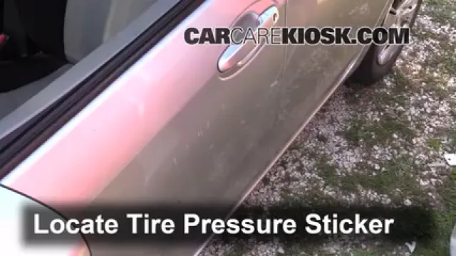 2012 Toyota Yaris L 1.5L 4 Cyl. Hatchback (4 Door) Tires & Wheels Check Tire Pressure